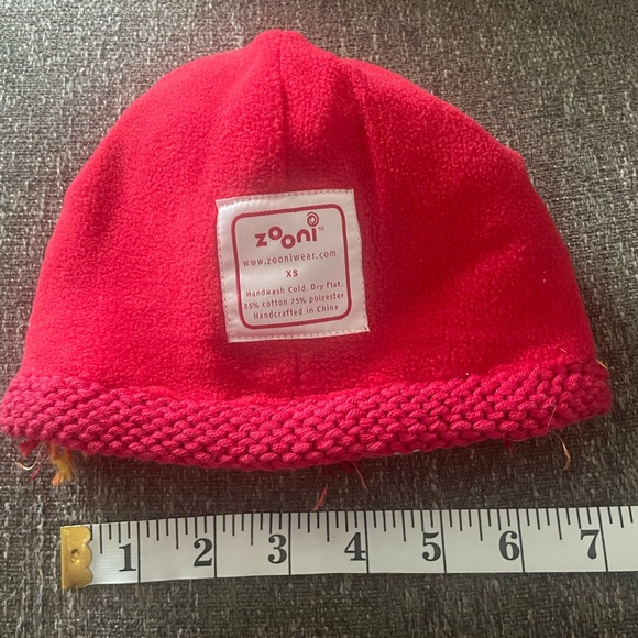 ZOONI Mop Top Firecracker Beanie NWT - Picture 2 of 5